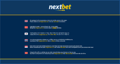 Desktop Screenshot of nextbet.com