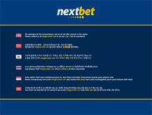 Tablet Screenshot of nextbet.com